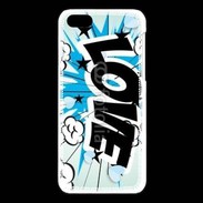 Coque iPhone 5C Love cartoon 500