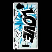 Coque Sony Xperia L Love cartoon 500