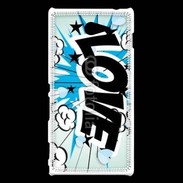Coque Sony Xperia M2 Love cartoon 500