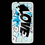 Coque HTC Desire 601 Love cartoon 500