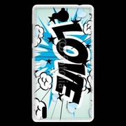 Coque Huawei Ascend G740 Love cartoon 500