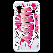 Coque Samsung ACE S5830 Happy cartoon 500