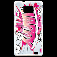Coque Samsung Galaxy S2 Happy cartoon 500