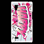 Coque LG Optimus L9 Happy cartoon 500