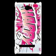 Coque HTC Windows Phone 8S Happy cartoon 500