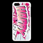 Coque iPhone 5C Happy cartoon 500