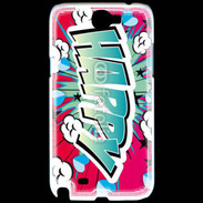 Coque Samsung Galaxy Note 2 Happy cartoon 510