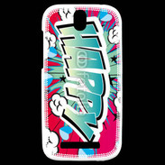 Coque HTC One SV Happy cartoon 510