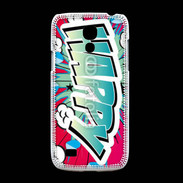 Coque Samsung Galaxy S4mini Happy cartoon 510