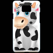 Coque Samsung Galaxy S2 Vache cartoon 500