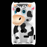 Coque Sony Xperia Typo Vache cartoon 500
