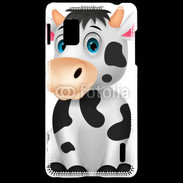 Coque LG Optimus G Vache cartoon 500