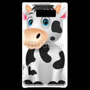 Coque LG Optimus L7 Vache cartoon 500