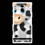 Coque Sony Xperia P Vache cartoon 500