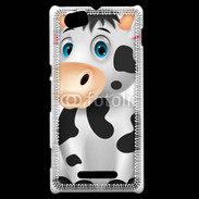 Coque Sony Xperia M Vache cartoon 500