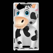 Coque Sony Xperia L Vache cartoon 500