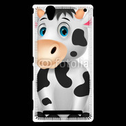 Coque Sony Xperia T2 Ultra Vache cartoon 500