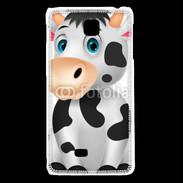 Coque LG F5 Vache cartoon 500