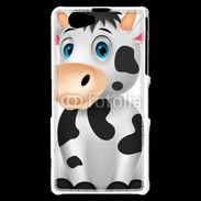 Coque Sony Xperia Z1 Compact Vache cartoon 500