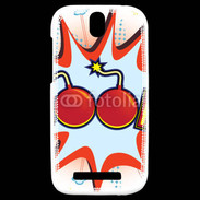 Coque HTC One SV Boom Carton 500