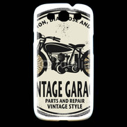 Coque Samsung Galaxy S3 Moto vintage Garage