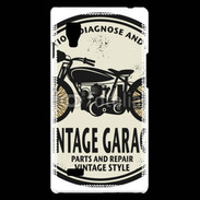 Coque LG Optimus L9 Moto vintage Garage