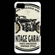 Coque Blackberry Z10 Moto vintage Garage