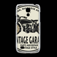 Coque Samsung Galaxy S4mini Moto vintage Garage