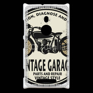 Coque Nokia Lumia 925 Moto vintage Garage