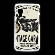Coque LG L5 2 Moto vintage Garage