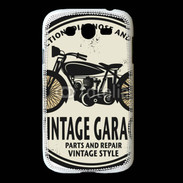 Coque Samsung Galaxy Grand Moto vintage Garage
