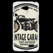 Coque LG L70 Moto vintage Garage