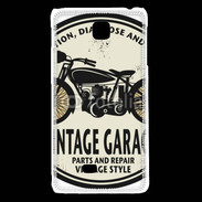Coque LG F5 Moto vintage Garage