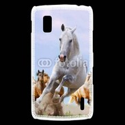 Coque LG Nexus 4 Chevaux dans la prairie 2