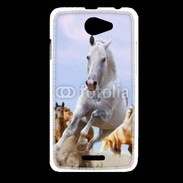 Coque HTC Desire 516 Chevaux dans la prairie 2
