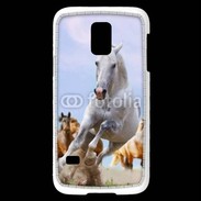 Coque Samsung Galaxy S5 Mini Chevaux dans la prairie 2