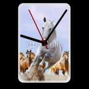 Grande pendule murale Chevaux dans la prairie 2