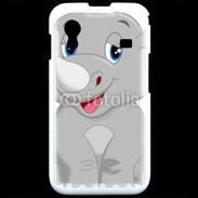 Coque Samsung ACE S5830 Rhinocéros Cartoon 500