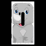 Coque Nokia Lumia 920 Rhinocéros Cartoon 500