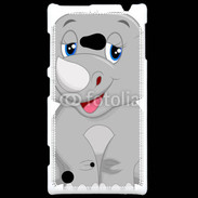 Coque Nokia Lumia 720 Rhinocéros Cartoon 500