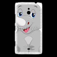 Coque Nokia Lumia 1320 Rhinocéros Cartoon 500