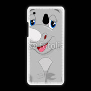 Coque HTC One Mini Rhinocéros Cartoon 500