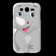 Coque Samsung Galaxy Grand Rhinocéros Cartoon 500