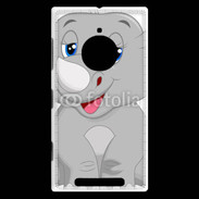 Coque Nokia Lumia 830 Rhinocéros Cartoon 500