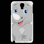 Coque Samsung Galaxy Note 3 Light Rhinocéros Cartoon 500