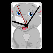 Grande pendule murale Rhinocéros Cartoon 500