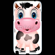 Coque Samsung Galaxy Note 2 Vache cartoon 510