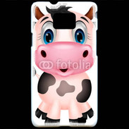 Coque Samsung Galaxy S2 Vache cartoon 510