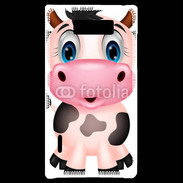Coque LG Optimus L7 Vache cartoon 510