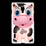 Coque LG L7 2 Vache cartoon 510